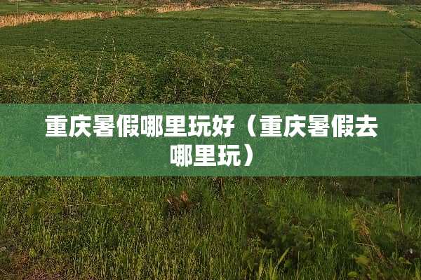 重庆暑假哪里玩好(重庆暑假去哪里玩) 重庆暑假哪里玩好(重庆暑假去哪里玩)