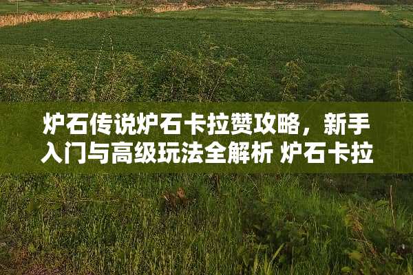 炉石传说炉石卡拉赞攻略，新手入门与高级玩法全解析 炉石卡拉赞攻略