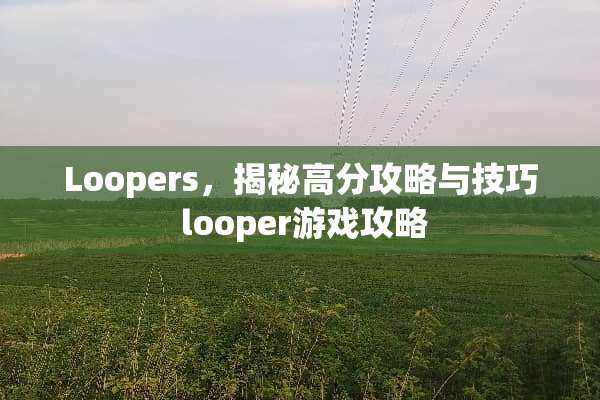 Loopers,揭秘高分攻略与技巧 looper游戏攻略 Loopers,揭秘高分攻略与技巧 looper游戏攻略