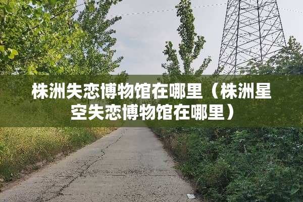 株洲失恋博物馆在哪里(株洲星空失恋博物馆在哪里) 株洲失恋博物馆在哪里(株洲星空失恋博物馆在哪里)