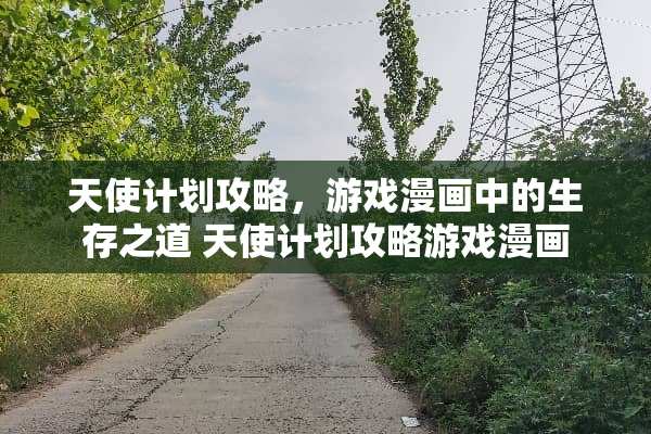 天使计划攻略，游戏漫画中的生存之道 天使计划攻略游戏漫画