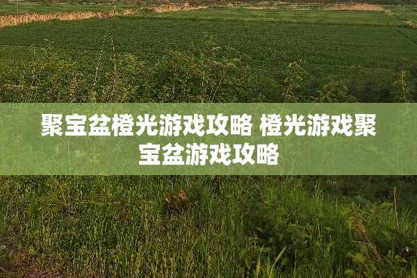 聚宝盆橙光游戏攻略 橙光游戏聚宝盆游戏攻略