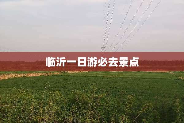 临沂一日游必去景点