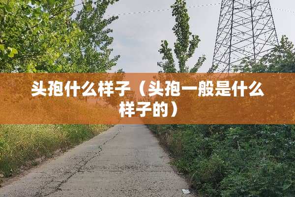 头孢什么样子（头孢一般是什么样子的）