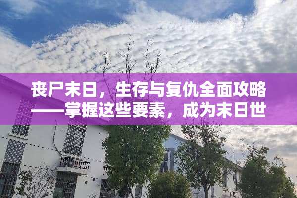 丧尸末日，生存与复仇全面攻略——掌握这些要素，成为末日世界的生存之王！ 丧尸**感染游戏攻略