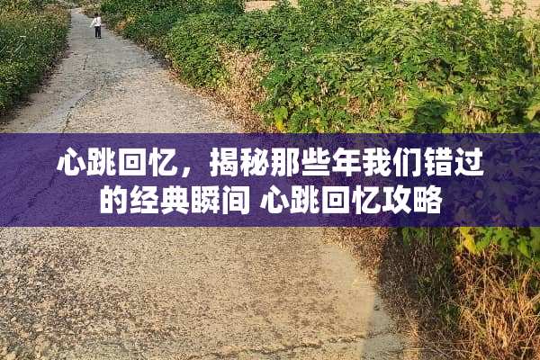 心跳回忆，揭秘那些年我们错过的经典瞬间 心跳回忆攻略