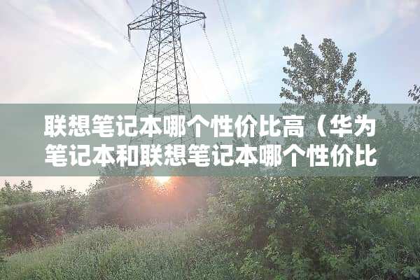联想笔记本哪个性价比高（华为笔记本和联想笔记本哪个性价比高）