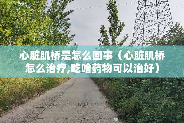 心脏肌桥是怎么回事(心脏肌桥怎么治疗,吃啥药物可以治好) 心脏肌桥是怎么回事(心脏肌桥怎么治疗,吃啥药物可以治好)