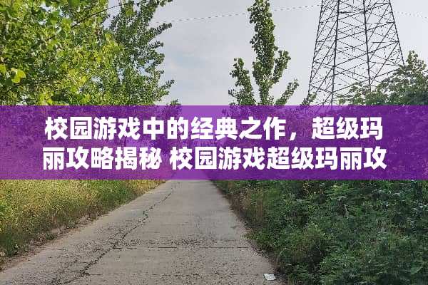 校园游戏中的经典之作,超级玛丽攻略揭秘 校园游戏超级玛丽攻略 校园游戏中的经典之作,超级玛丽攻略揭秘 校园游戏超级玛丽攻略
