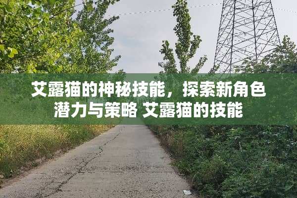 艾露猫的神秘技能,探索新角色潜力与策略 艾露猫的技能 艾露猫的神秘技能,探索新角色潜力与策略 艾露猫的技能