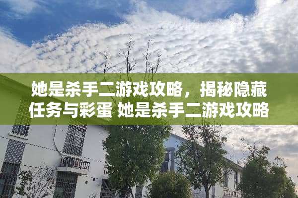 她是杀手二游戏攻略，揭秘隐藏任务与彩蛋 她是杀手二游戏攻略