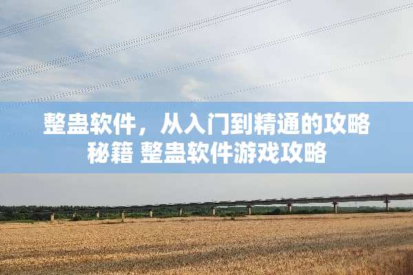 整蛊软件,从入门到精通的攻略秘籍 整蛊软件游戏攻略 整蛊软件,从入门到精通的攻略秘籍 整蛊软件游戏攻略
