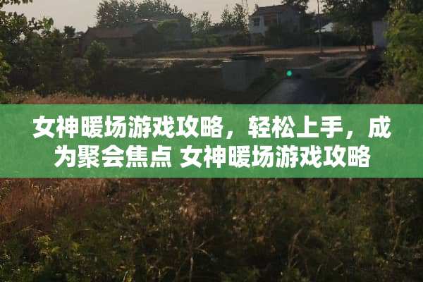 女神暖场游戏攻略，轻松上手，成为聚会焦点 女神暖场游戏攻略
