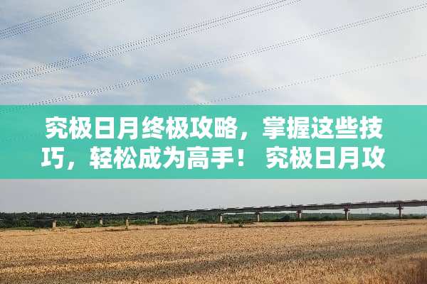 究极日月终极攻略，掌握这些技巧，轻松成为高手！ 究极日月攻略
