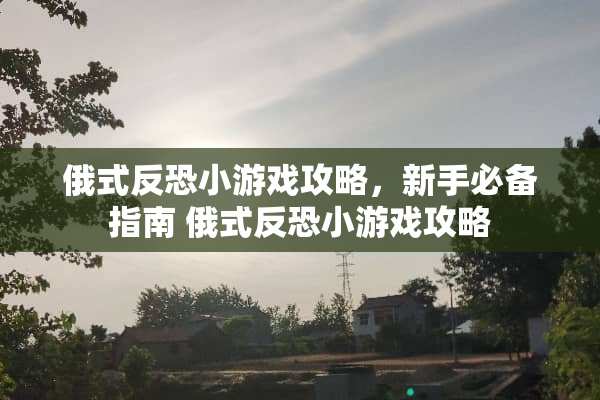 俄式反恐小游戏攻略,新手必备指南 俄式反恐小游戏攻略 俄式反恐小游戏攻略,新手必备指南 俄式反恐小游戏攻略