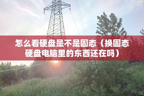 怎么看硬盘是不是固态（换固态硬盘电脑里的东西还在吗）