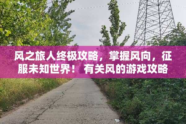 风之旅人终极攻略，掌握风向，征服未知世界！ 有关风的游戏攻略