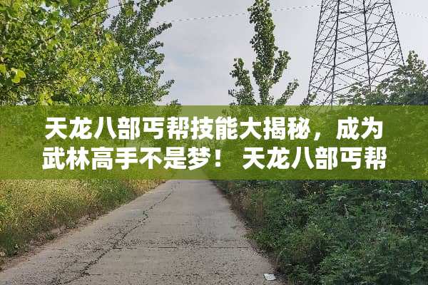 天龙八部丐帮技能大揭秘,成为武林高手不是梦! 天龙八部丐帮技能介绍 天龙八部丐帮技能大揭秘,成为武林高手不是梦! 天龙八部丐帮技能介绍
