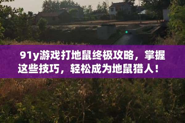 91y游戏打地鼠终极攻略，掌握这些技巧，轻松成为地鼠猎人！ 91y游戏打地鼠攻略