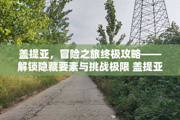 盖提亚，冒险之旅终极攻略——解锁隐藏要素与挑战极限 盖提亚游戏攻略