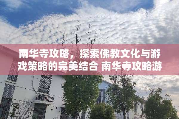 南华寺攻略，探索佛教文化与游戏策略的完美结合 南华寺攻略游戏