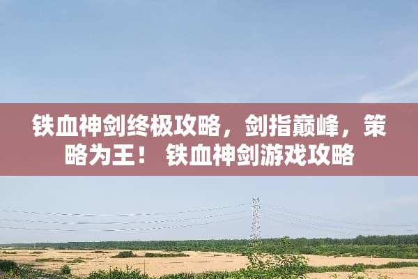 铁血神剑终极攻略，剑指巅峰，策略为王！ 铁血神剑游戏攻略