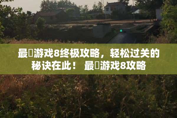 最囧游戏8终极攻略，轻松过关的秘诀在此！ 最囧游戏8攻略