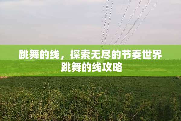 跳舞的线，探索无尽的节奏世界 跳舞的线攻略