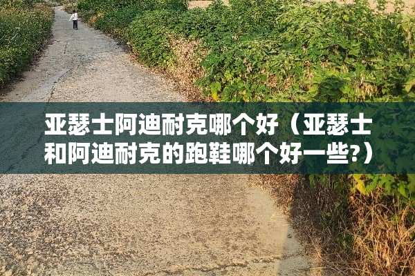 亚瑟士阿迪耐克哪个好（亚瑟士和阿迪耐克的跑鞋哪个好一些?）