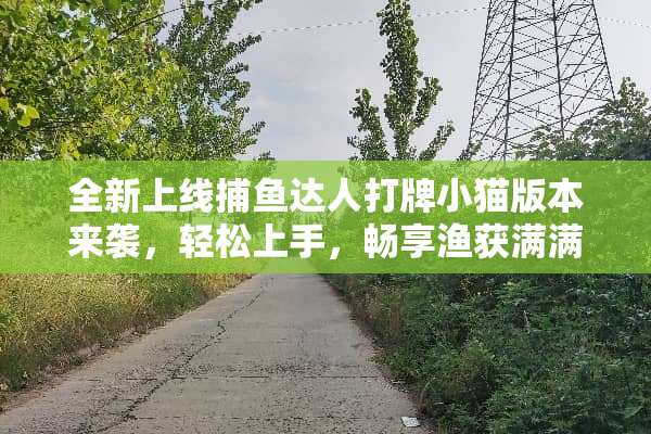 全新上线捕鱼达人打牌小猫版本来袭,轻松上手,畅享渔获满满的乐趣! 打牌小猫钓鱼玩法 全新上线捕鱼达人打牌小猫版本来袭,轻松上手,畅享渔获满满的乐趣! 打牌小猫钓鱼玩法
