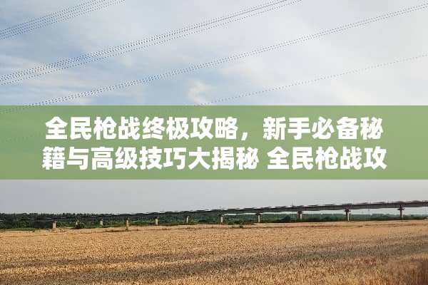 全民*战终极攻略,新手必备秘籍与高级技巧大揭秘 全民*战攻略 全民*战终极攻略,新手必备秘籍与高级技巧大揭秘 全民*战攻略