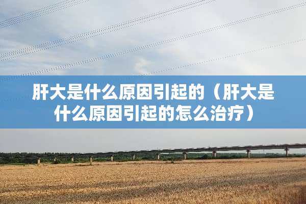 肝大是什么原因引起的（肝大是什么原因引起的怎么治疗）