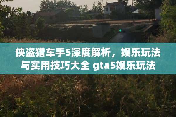 侠盗猎车手5深度解析,娱乐玩法与实用技巧大全 gta5娱乐玩法 侠盗猎车手5深度解析,娱乐玩法与实用技巧大全 gta5娱乐玩法
