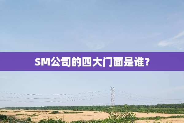 SM公司的四大门面是谁？