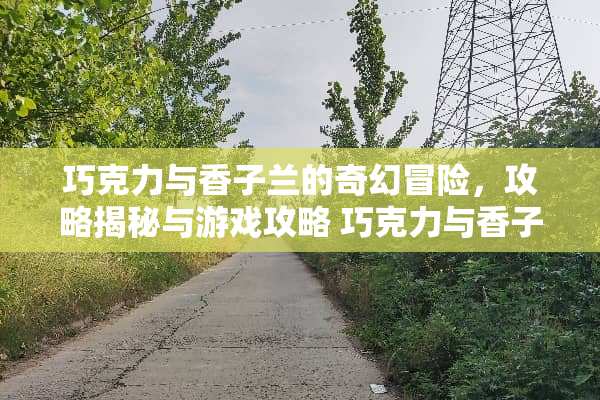 巧克力与香子兰的奇幻冒险,攻略揭秘与游戏攻略 巧克力与香子兰攻略