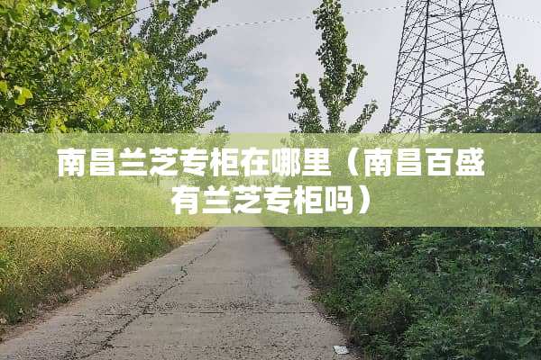 南昌兰芝专柜在哪里（南昌百盛有兰芝专柜吗）