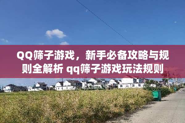 QQ筛子游戏,新手必备攻略与规则全解析 qq筛子游戏玩法规则 QQ筛子游戏,新手必备攻略与规则全解析 qq筛子游戏玩法规则