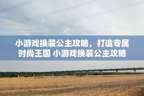 小游戏换装公主攻略，打造专属时尚王国 小游戏换装公主攻略