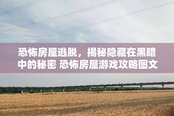 恐怖房屋逃脱，揭秘隐藏在黑暗中的秘密 恐怖房屋游戏攻略图文