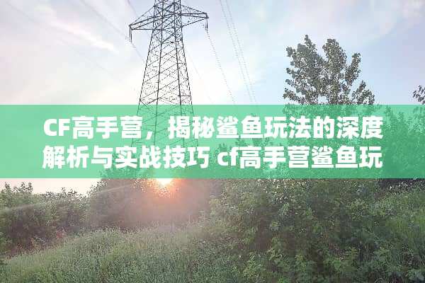 CF高手营，揭秘鲨鱼玩法的深度解析与实战技巧 cf高手营鲨鱼玩法