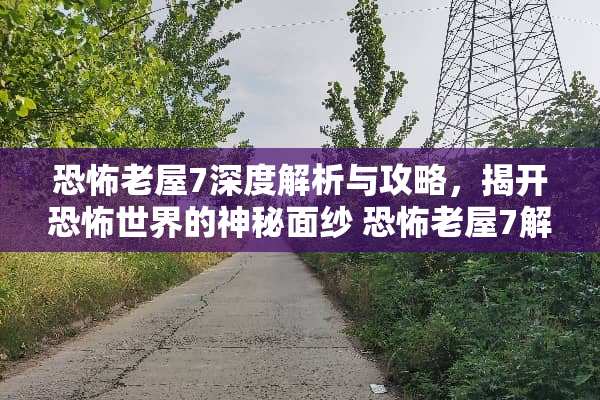 恐怖老屋7深度解析与攻略，揭开恐怖世界的神秘面纱 恐怖老屋7解说攻略游戏