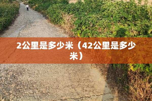2公里是多少米(42公里是多少米) 2公里是多少米(42公里是多少米)