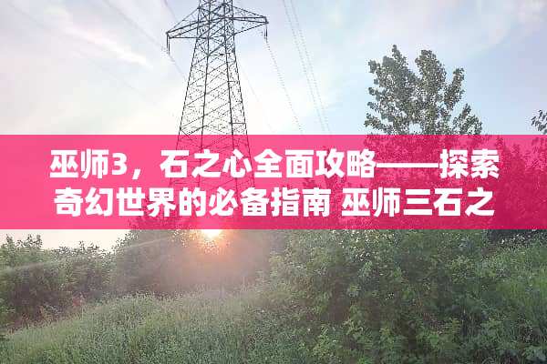 巫师3，石之心全面攻略——探索奇幻世界的必备指南 巫师三石之心攻略