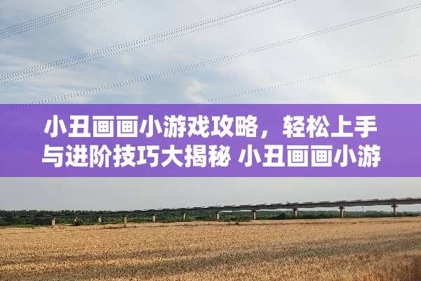 小丑画画小游戏攻略，轻松上手与进阶技巧大揭秘 小丑画画小游戏攻略
