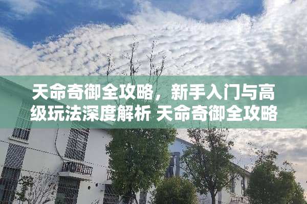 天命奇御全攻略，新手入门与高级玩法深度解析 天命奇御全攻略