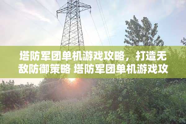 塔防军团单机游戏攻略，打造无敌防御策略 塔防军团单机游戏攻略