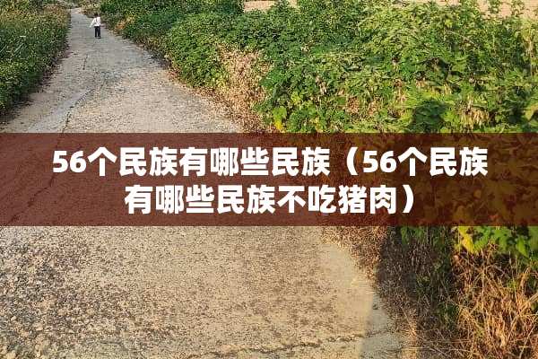 56个民族有哪些民族（56个民族有哪些民族不吃猪肉）