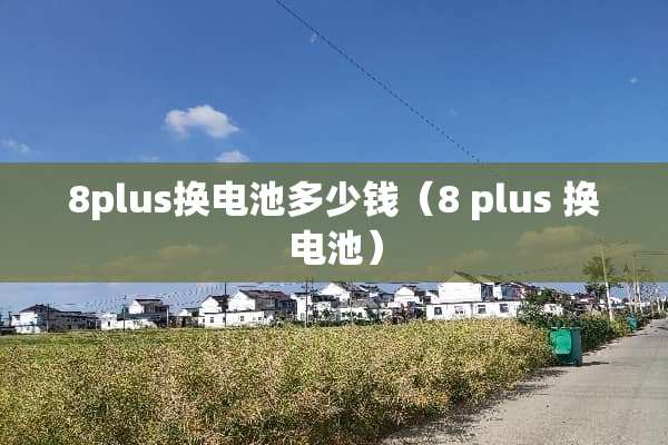 8plus换电池多少钱（8 plus 换电池）