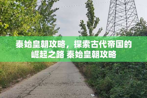 秦始皇朝攻略，探索古代帝国的崛起之路 秦始皇朝攻略