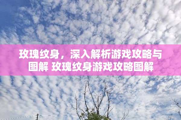 玫瑰纹身，深入解析游戏攻略与图解 玫瑰纹身游戏攻略图解